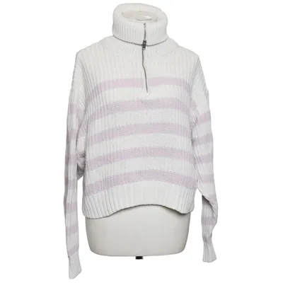 Tröja (Vit, Lila) från Gina Tricot Akryl, Bomull