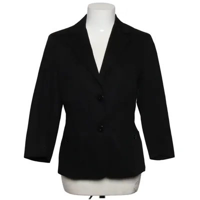 Blazer (Sort) fra MaxMara Studio Bomuld, Cupro, Elastan
