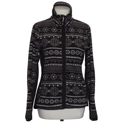 Fleece jacket (Black, White, Multicolored) from Active by Tchibo Elastane, Polyester