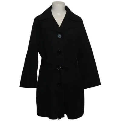Trench coat (Black) from Odyssee Cotton, Polyester