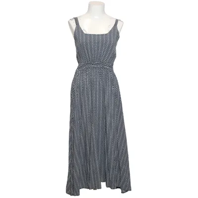 Maxi dress (Gray, White) from Orion London Viscose