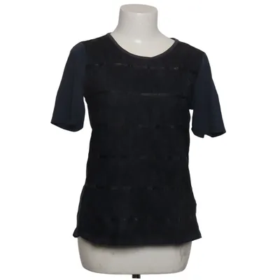Top (Blue, Black) from Sportmax Code Cotton, Elastane, Polyamide