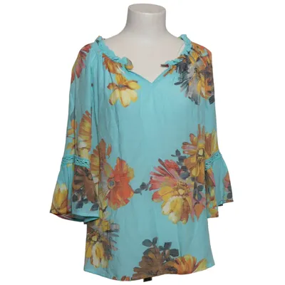 Blus (Blå, Flerfärgad) från Spense Polyester, Viskos