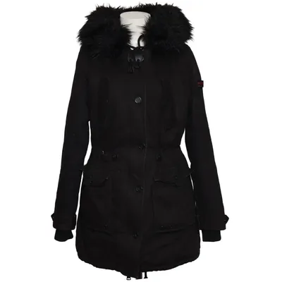 Parka (Black) from Navahoo Cotton, Polyester