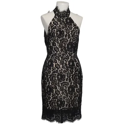 Robe de cocktail (Noir, Beige) de Keepsake Coton, Polyamide, Polyester