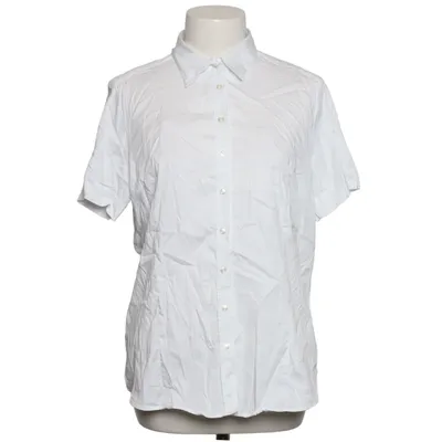 Short sleeve shirt (White) from Lawrence Grey Cotton, Elastane, Polyamide