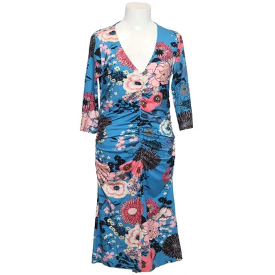 Maxi jurk (Blauw, Roze, Meerkleurig) van Jones + Jones Katoen, Elastaan, Modal