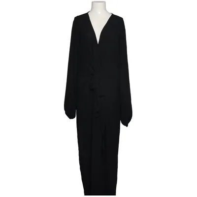 Robe portefeuille (Noir) de Boohoo Polyester