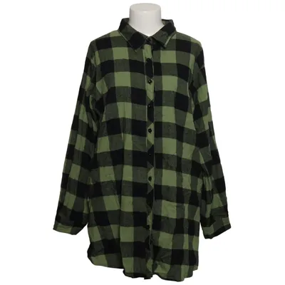 Flannel shirt (Green, Black) Cotton, Polyester