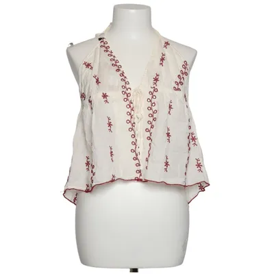 Haut dos-nu (Blanc, Rouge) de Primark Coton