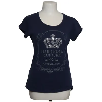 T-shirt (Blau) von Hard Rock Couture Baumwolle