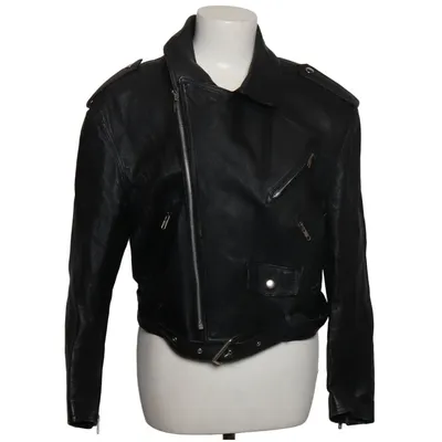 Biker jacket (Black) from Echtes leder