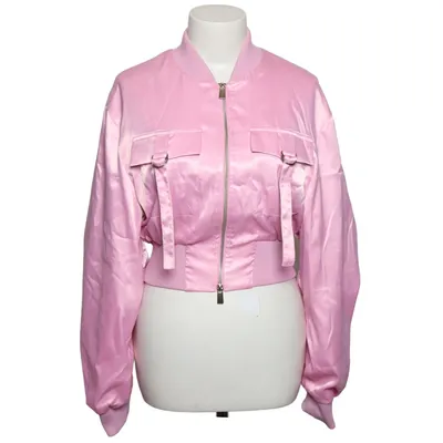 Bomberjakke (Pink) fra Bershka Polyester