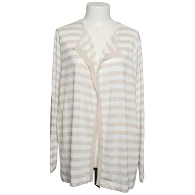 Cardigan (Beige, White) from Basler Polyester, Viscose