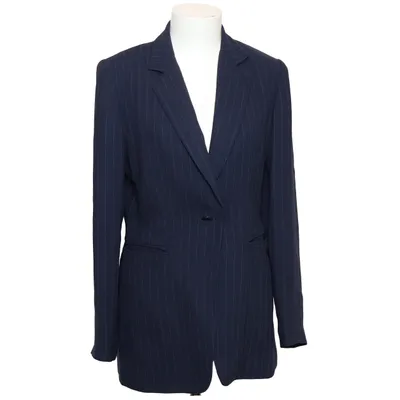 Blazer (Blue) from Amanda Smith Acetate, Polyester