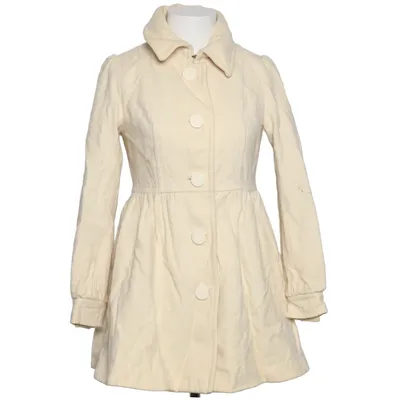 Kappa (Babydoll-Vintagemantel in weiß - Märchenhaft - Schneeprinzessin - Elfe - Fee - Wintertraum - Original Vintage RAR) från H&M Ull