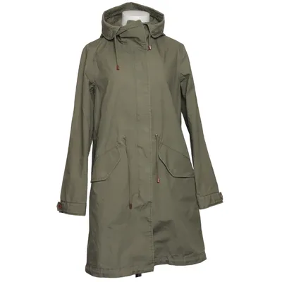 Parka (Groen) van Langerchen Katoen, Gerecycled polyester