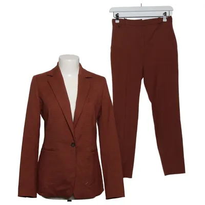 Kostym (Brun) från Caroll Elastan, Polyester, Viskos