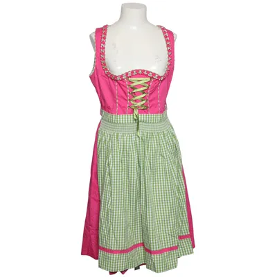 Dirndl (Pink, Green, White) from Edel Herz Cotton, Polyester