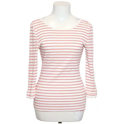 Langærmet t-shirt (Rød, Hvid) fra Tom Tailor Denim Elastan