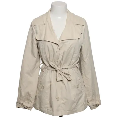 Trench coat (Beige) from Mei Cotton, Polyamide, Polyester
