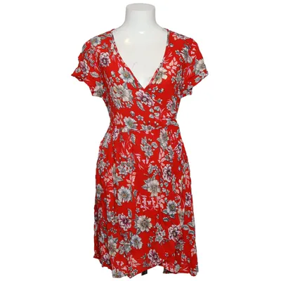 Wrap dress (Red, Multicolored) from Patrons of Peace Viscose