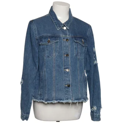 Denimjakke (Blå) Bomuld, Polyester, Viscose