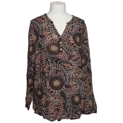 Bluse (Sort, Flerfarvet) fra Gina Laura Viscose