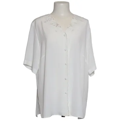 Blouse (Blanc) de Tru Polyester