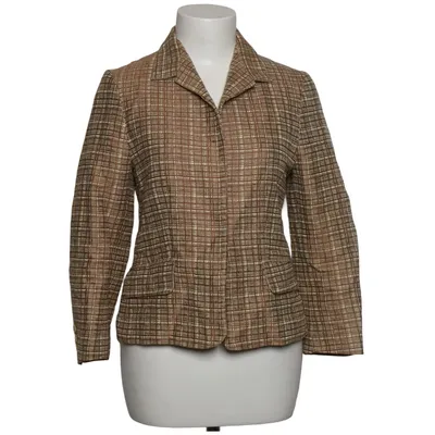 Blazer (Brun) fra Marni Bomuld, Linned, Polyamid