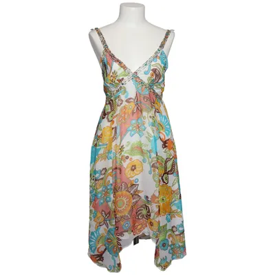 Robe (Blanc, Multicolore) de Indian Emporium Viscose