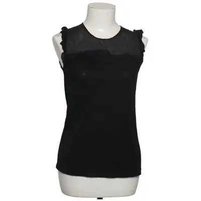 Top (Black) from Hallhuber Cotton, Modal, Silk
