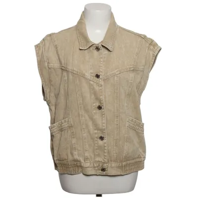 Denim vest (Beige) from Ciminy Cotton