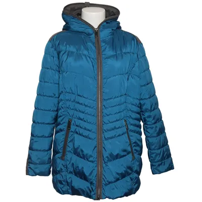 Winter jacket (Blue, Gray) from Samoon Polyester, Viscose