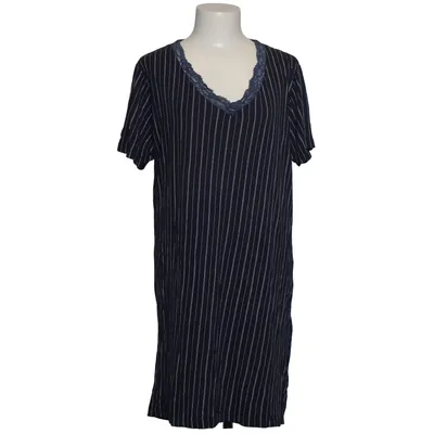 Chemise de nuit (Bleu, Blanc) de DaCapo Coton, Modal