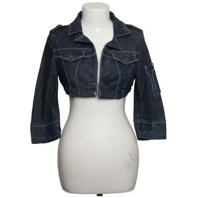 Denimjakke (Blå) fra Miss Sixty Collection Bomuld, Elastan