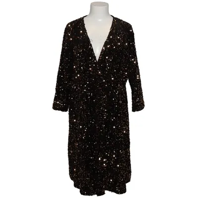Cocktailklänning (Svart, Guldfärgad) från Bodyflirt Polyester