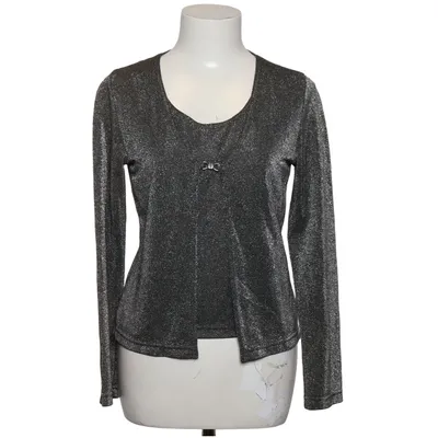 Cardigan (Gris, Argent) de A.Byer Acétate, Fibre métallique, Polyamide