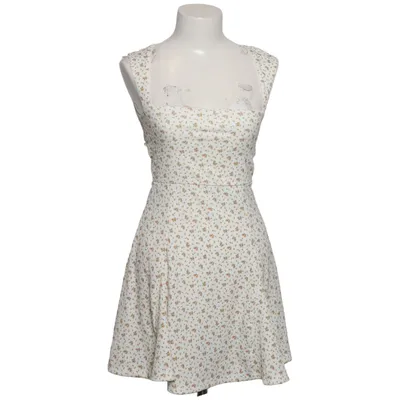 Kjole (Hvid, Orange, Grøn) fra Bershka Elastan, Polyester