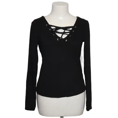 Topp (Svart) från Divided by H&M Elastan, Polyester, Viskos