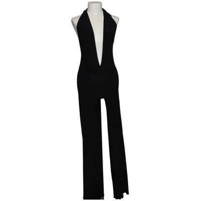 Jumpsuit (Zwart) van Chilirose Elastaan, Polyamide