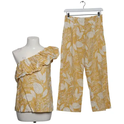Set (Yellow, White) from Sézane Cotton, Linen