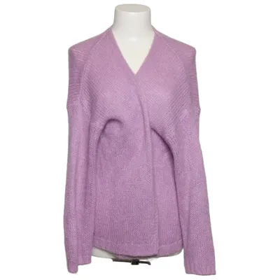 Cardigan (Purple) from Mika Elles Acrylic, Mohair, Polyamide, Wool
