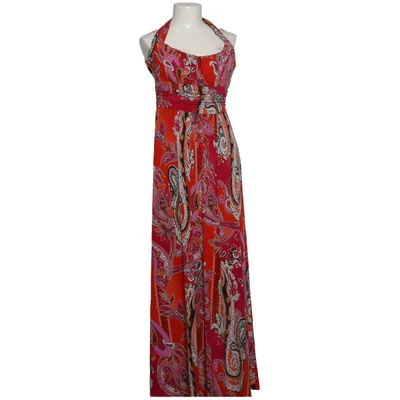 Maxi jurk (Rood, Roze, Meerkleurig) van Bisou Bisou