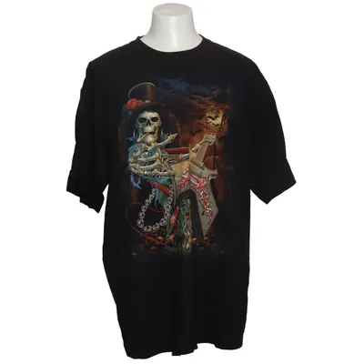 T-shirt (Black, Multicolored) from Wild Cotton