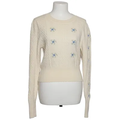 Sweater (White) from Sandro Cashmere, Polyester, Wool