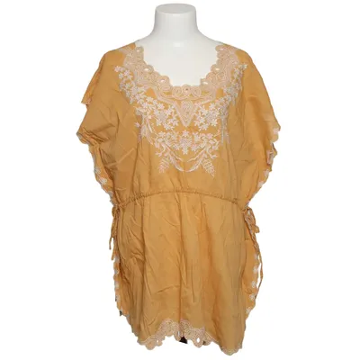 Tunika (Beige, Hvid) fra Zara Woman Bomuld