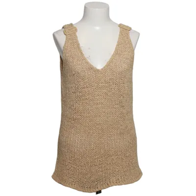 Tank Top (Beige) from Yoors Acrylic, Polyamide