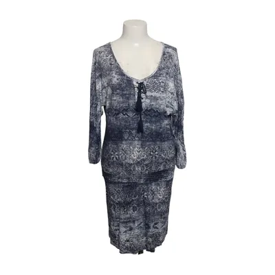 Dress (Blue, White) from Buffalo London Viscose