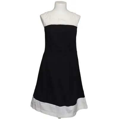 Jurk (Zwart, Wit) van Vivance Collection Katoen, Elastaan